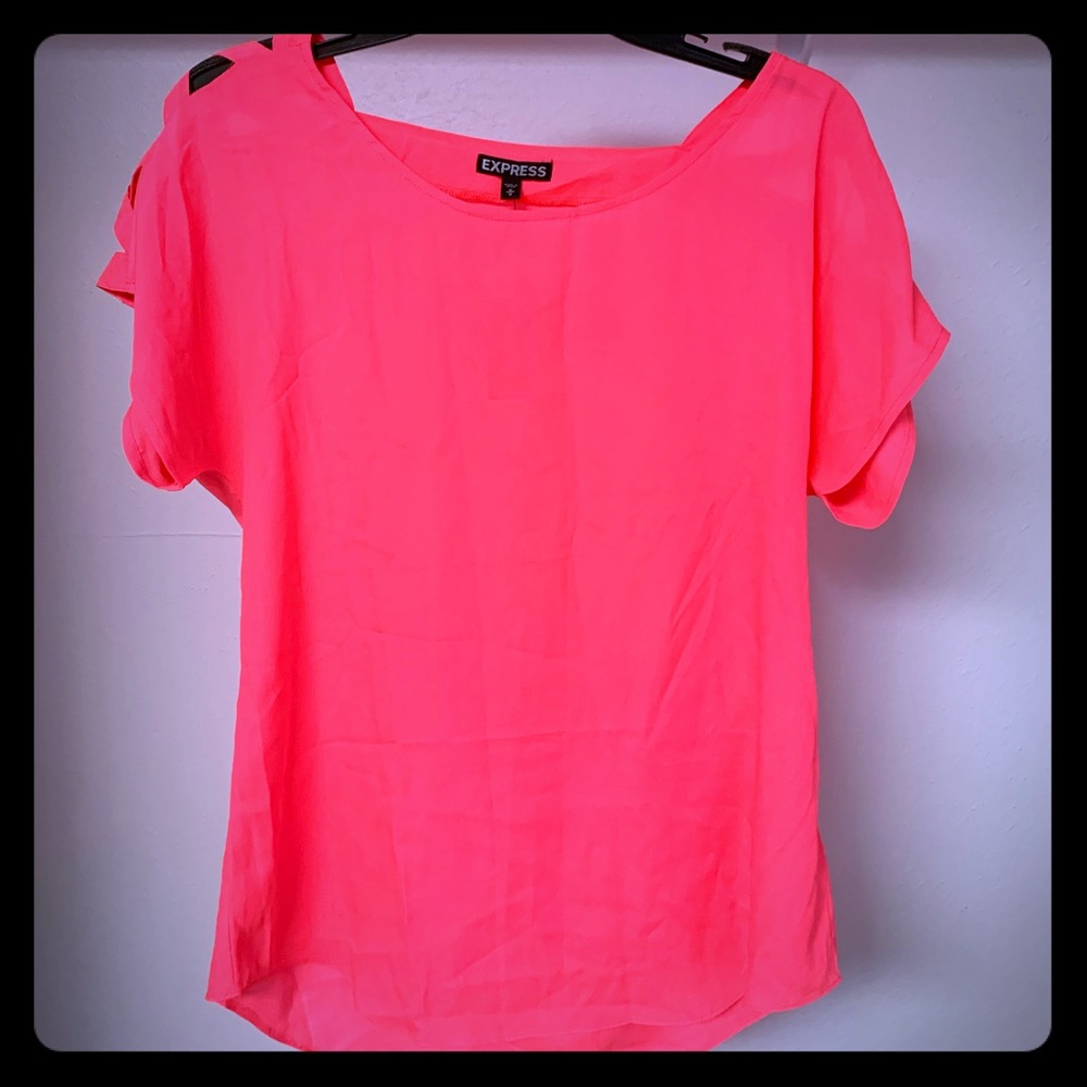 Neon Pink Express Blouse